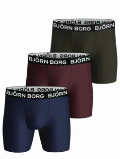 BJØRN BORG Björn Borg Performance Black Camo (3-pack)