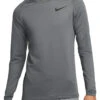 T-shirt Met Lange Mouwen Nike Pro Warm Sweatshirt Grau Schwarz F068 -Craft Verkoop nike pro warm sweatshirt grau schwarz f068 529539 dq5448 068