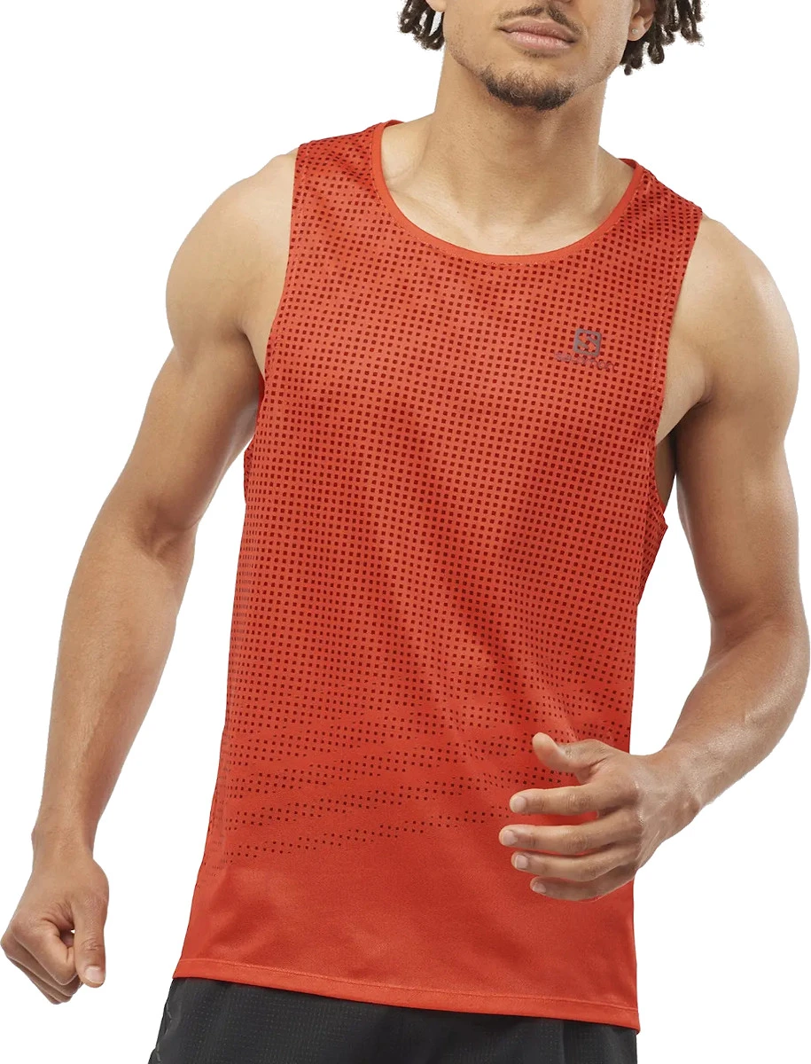 Tanktop Salomon SENSE AERO SINGLET TANK M 1 Tanktop Salomon SENSE AERO SINGLET TANK M