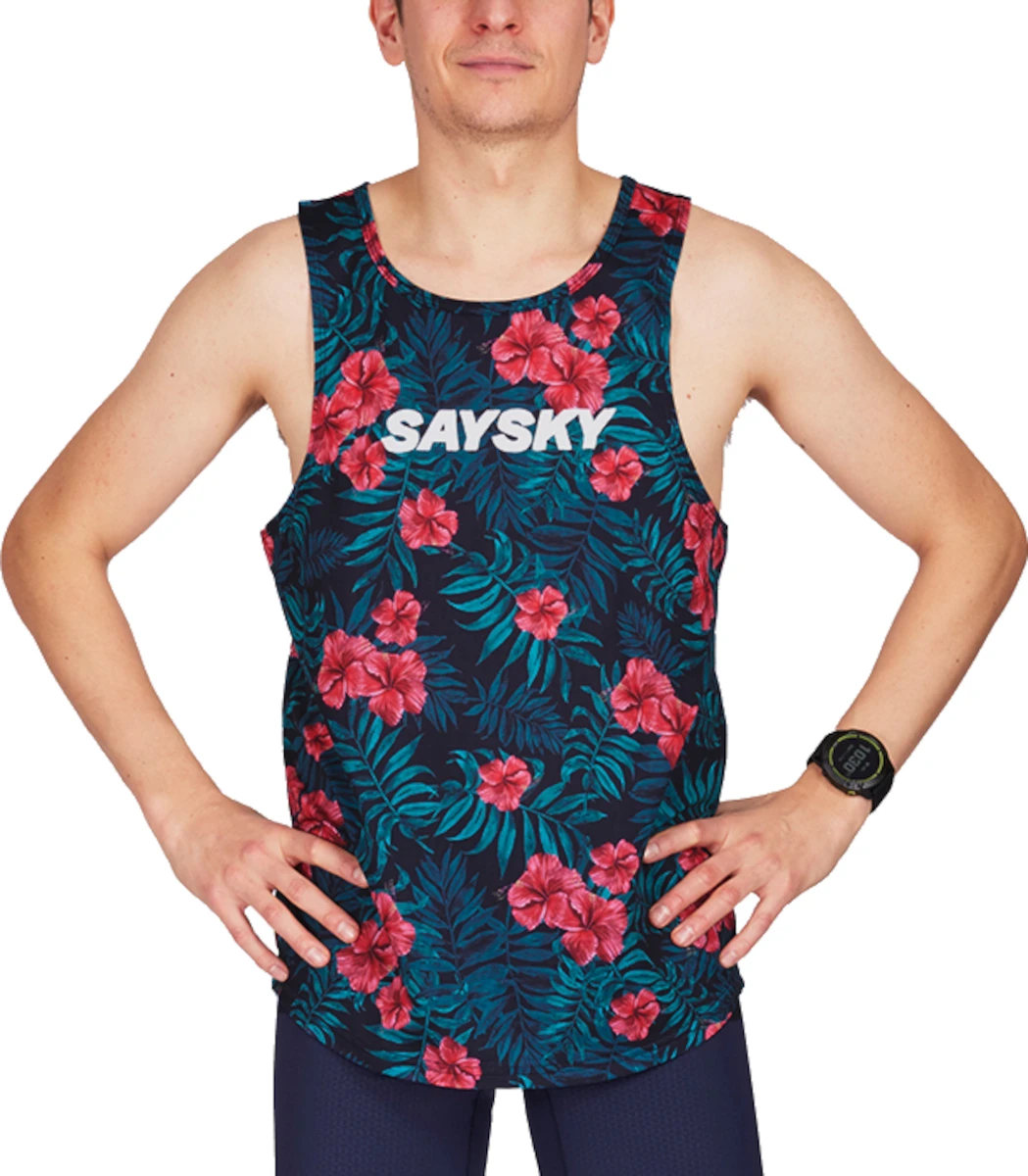 Tanktop Saysky Flower Combat Singlet 1 Tanktop Saysky Flower Combat Singlet