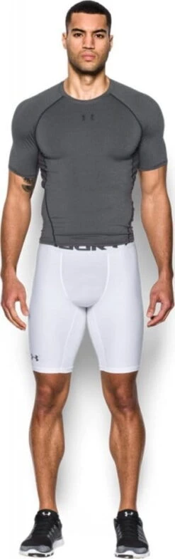 Under Armour Korte Broeken Under HG ARMOUR 2.0 LONG SHORT-WHT -Craft Verkoop under armour hg armour 2 0 long short wht 146933 1289568 100 960