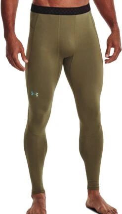Broeken Under Armour HG Rush 2.0 Tight Training Green